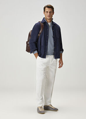 Bordo Erkek Deri Sırt Çantası - Görsel 7