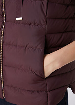 Beymen Club Plum Basic Puffer Vest - 7