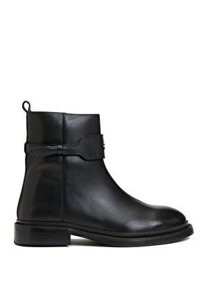 Beymen Club Black Womens Leather Boots - 6