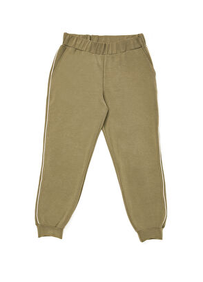 Beymen Club Haki Biyeli Dar Paça Eşofman Altı - 6