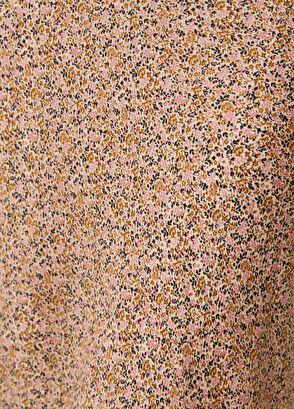 Beymen Club Pink Floral Midi Satin Skirt - 6