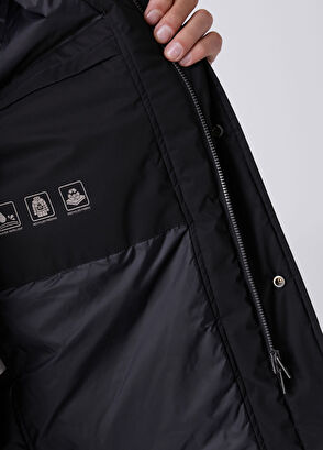 Beymen Club Black Thinly Padded Coat - 8