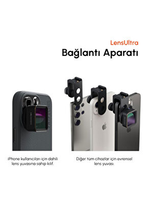 ShiftCam LensUltra 200 Derece Balık Gözü Akıllı Telefon Kamera Lensi - 7