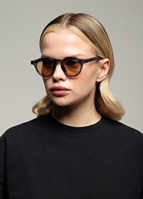 Eazy Füme Asetat Unisex Güneş Gözlüğü - Görsel 5