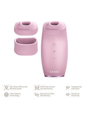 Geske Lip Volumizer & Booster Tools & Brushes  6 in 1 Pink Dudak Dolgunlaştırıcı ve Güçlendirici - 6