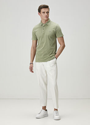 Beymen Club Comfort Fit Light Khaki Polo T-Shirt - 3