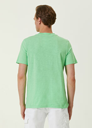 Beymen Club Açık Yeşil Çapa Nakışlı Logolu T-shirt - 4