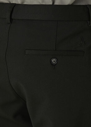 Beymen Club Siyah Beli Kordonlu Örme Chino Pantolon - 6