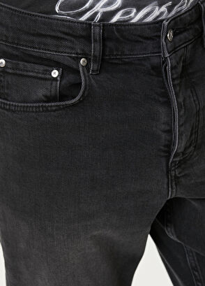 Represent Dark Grey Jeans - 5