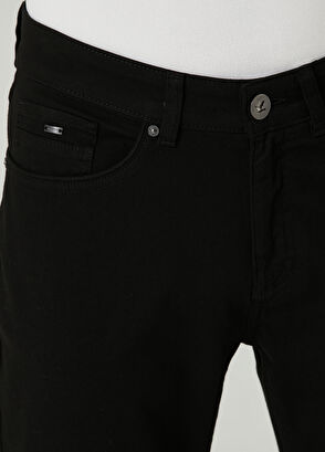 Beymen Club Siyah Biye Detaylı Gabardin Pantolon - 4