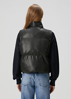 Beymen Club Black Puffer Vest - 5