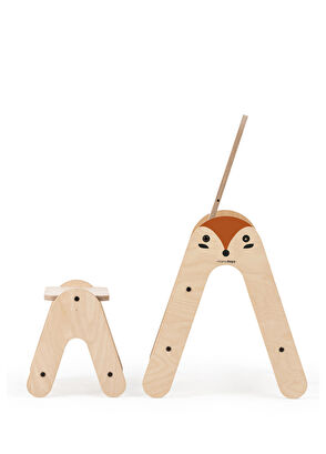 Mamatoyz Massam Tilki Figürlü Ahşap Aktivite Masası - 4