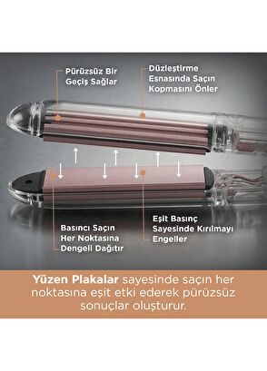 BaByliss C112E Curl Styler Luxe Siyah Şekillendirici - 5