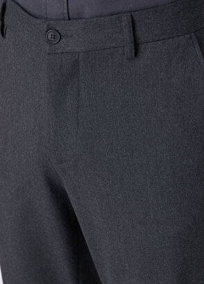 Beymen Club Regular Fit Antrasit Flanel Pantolon - 5