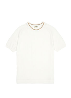 Beymen Club Ecru Short Sleeve Linen Sweater - 8