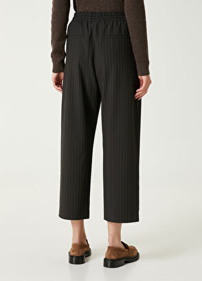 Siyah Çizgili Pijama Pantolon Beymen Club Siyah Çizgili Pijama Pantolon - 7