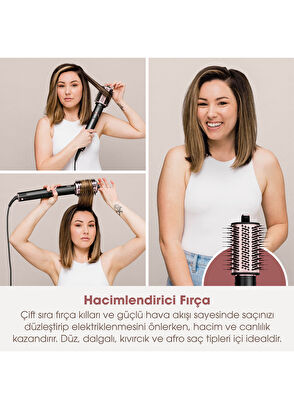 Shark FlexStyle 5-in-1 Black Saç Kurutma ve Şekillendirme Sistemi - 5