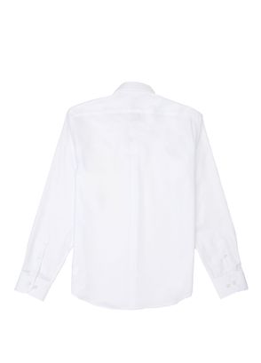 Beymen Club Comfort Fit Beyaz Armürlü Non-iron Gömlek - 8