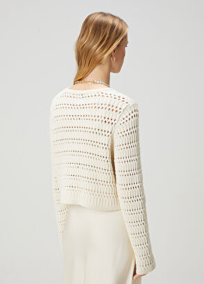 Beymen Club Ekru Triko Ceket - 5