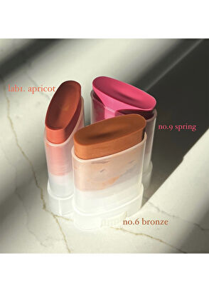 Olio E Osso Ruj Allık Lip Cheek Eye Multi Stick Clean Beauty Tinted Blush Dudak Renkli Nemlendirici  - 3