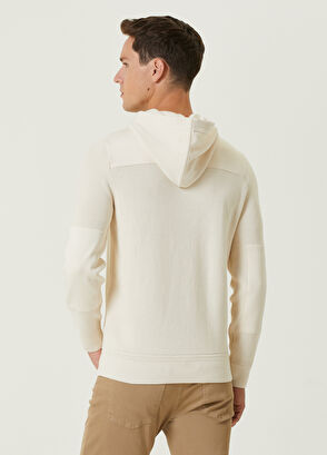 Beymen Club Ecru Hooded Sweater - 5