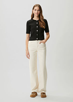 Beymen Club Siyah Kutu Formlı Triko Ceket - 3