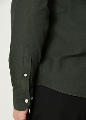 Beymen Club Comfort Fit Haki Gömlek - 7