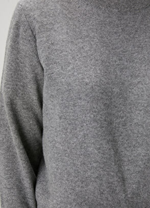 Beymen Club Gri Melanj Kaşmir Kazak - 6