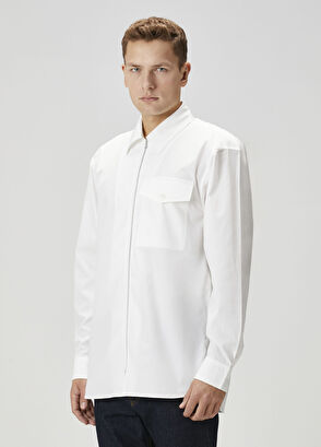 Dries Van Noten Beyaz Gömlek - 3