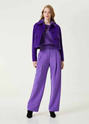 Beymen Club Mor Çizgi Dokulu Kazak - 3