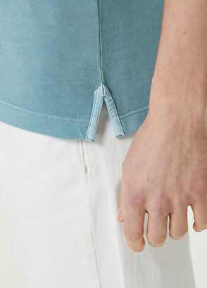 Beymen Club Slim Fit Petrol Pike T-shirt - 6