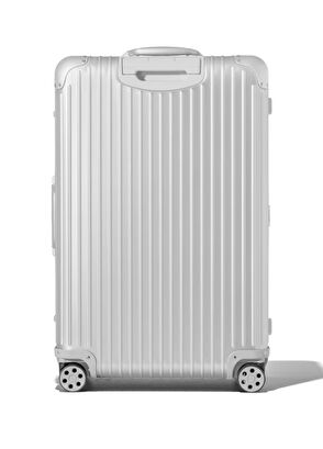 Original Check-In Large Silver Bavul - Görsel 5