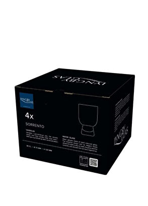 Lyngby Glas Sorrento Pink Glass 4-Piece Glass Glass - 7