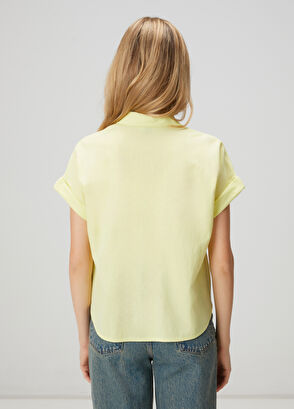 Beymen Club Açık Sarı Pike Gömlek - 5