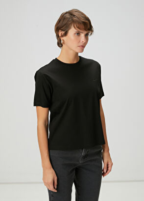 Beymen Club Siyah Basic T-shirt - 4