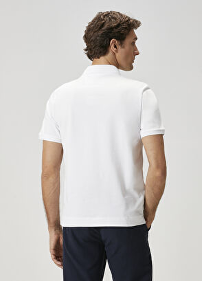 Beymen Club Beyaz Kaz Logolu Polo T-shirt - 6