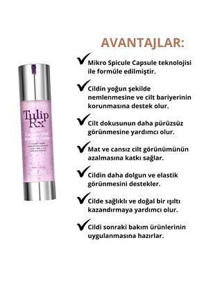 Apothe TulipRx™ PDRN Hydro Capsule Shot Essence PDRN ve Spikül Kapsüllü Yoğun Nem ve Işıltı Toniği 100 ml  - 3