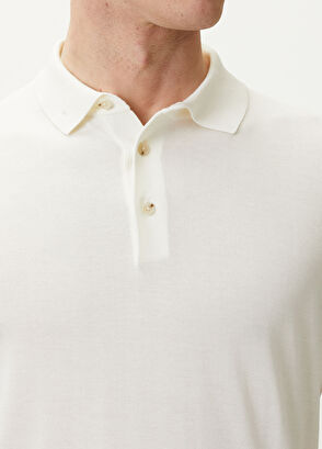 Boss White Silk Polo Knitwear - 5