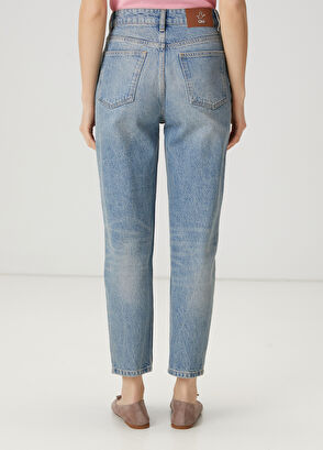 Beymen Club Blue Accessory Detailed Denim Pants - 5