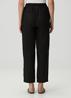 Beymen Collection Siyah Keten Pijama Pantolon - 4