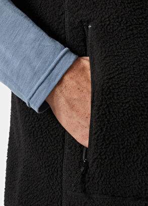 Helly Hansen Panorama Pile Block Siyah Erkek Polar Spor Yelek - 5