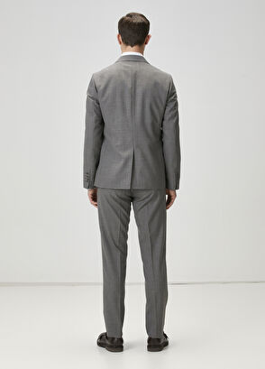 Beymen Club Drop 6 Grey Wool Suit - 5