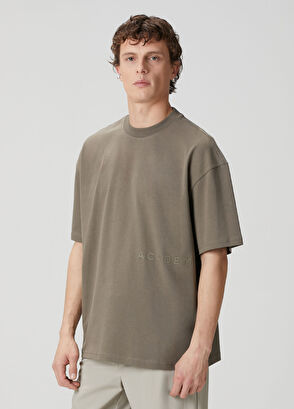 Academia Vizon Logo Baskılı T-shirt - 6