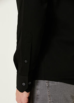 Beymen Club Black Logo Detailed Shirt - 7