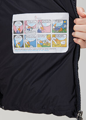 Mauzun Lacivert Puffer Mont - Görsel 8