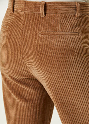 Beymen Club Camel Velvet Trousers - 5