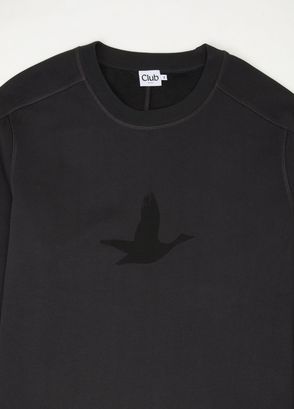 Beymen Club Anthracite Goose Logo Oversized Sweatshirt - 8
