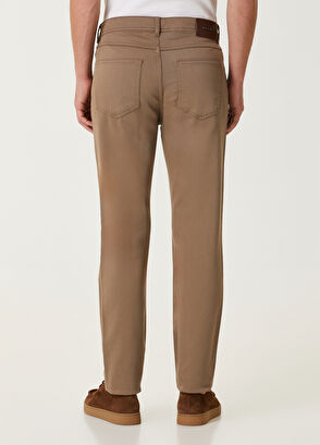 Beymen Club Slim Fit Mink Extra Stretch Non Denim Pants - 3