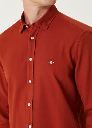 Turuncu Logolu Gömlek Beymen Club Turuncu Logolu Gömlek - 7