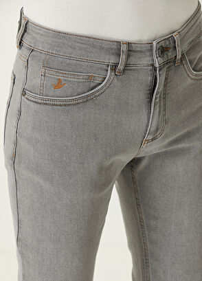 Beymen Club XSlim Fit Açık Gri Spor Pantolon - 5